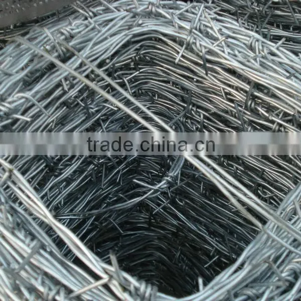 2013Hot-Salel! Low Price Galvanized/PVC Coated Barbed Wire photo-6