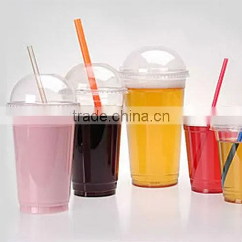 PET Type Plastic Cup for Ice Cream Disposable Juice Cup photo-2