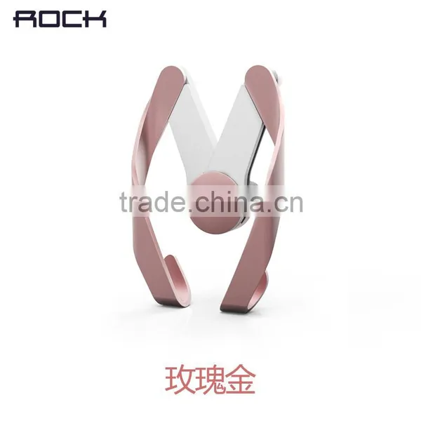 ROCK Car Mount Air Vent Phone Holder For IPhone 6s 6Plus Samsung Holder Stand Fashion Stents Mount MT-5681 photo-3