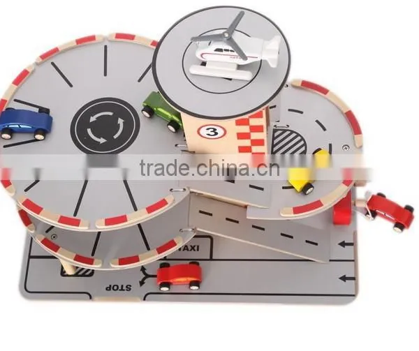 Good Quality Children Educational Play Set Wooden Car Toy Garage Cheap Price Parking Toy Quality Choice photo-4
