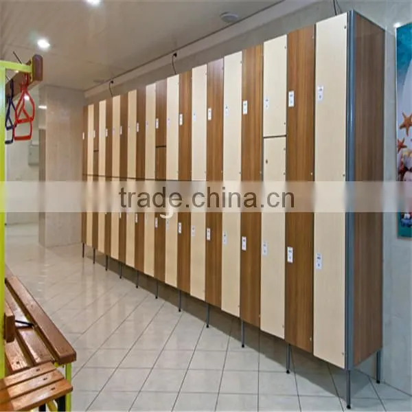 Modern Wooden HPL Locker for Changing Room