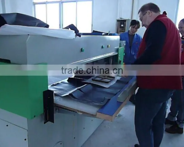 China Supplier Hydraulic Leather Handbag Press Cutting Machine photo-5