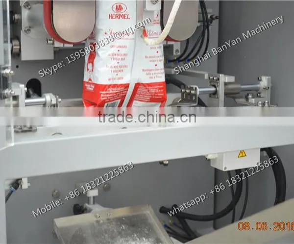 Fully Automatic Coconut/ Turmeric/ Potato /egg Powder Pouch Packing Filling Machine photo-5