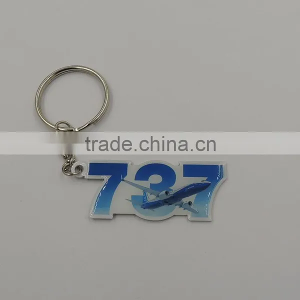 2015 Promotion Custom Stainless Iron Key Chain With Logo