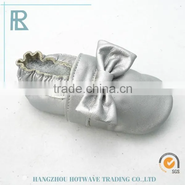 Wholesale Soft Sole Baby Moccasins Leather Shoes photo-3