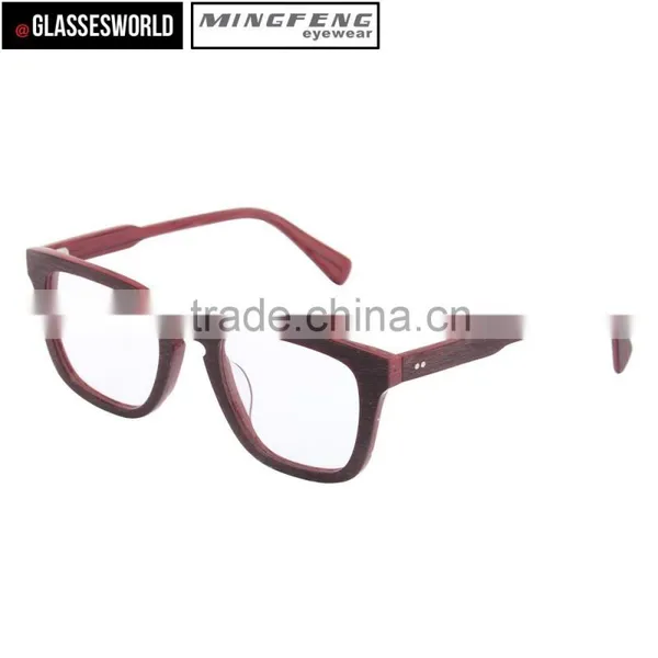 Custom Acetate Wood Eyewear Glasses Eyeglasses Spectacle Frames photo-4