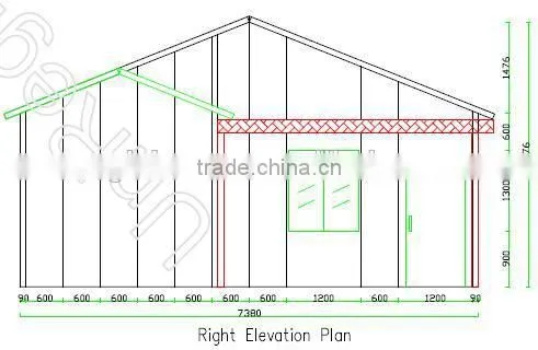 Excellent Fireproof and Wind Resistance Foam Cement House Modular House With Low Cost and Quick Assembly photo-4