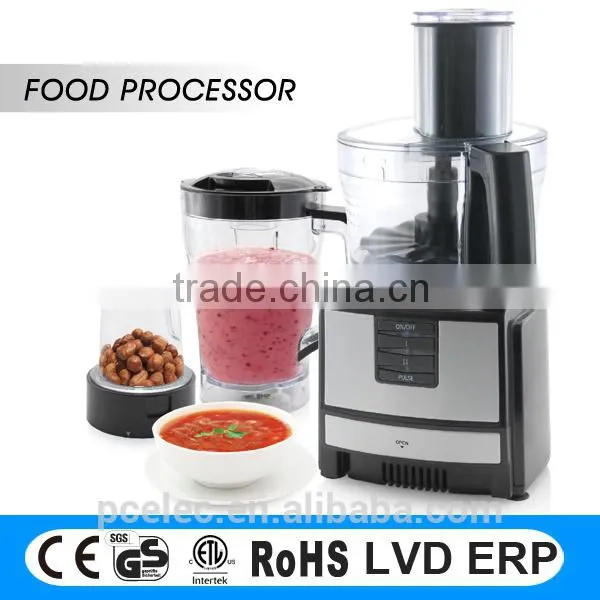1000W Multifunctional food processor with meat grinder and 100% copper motor