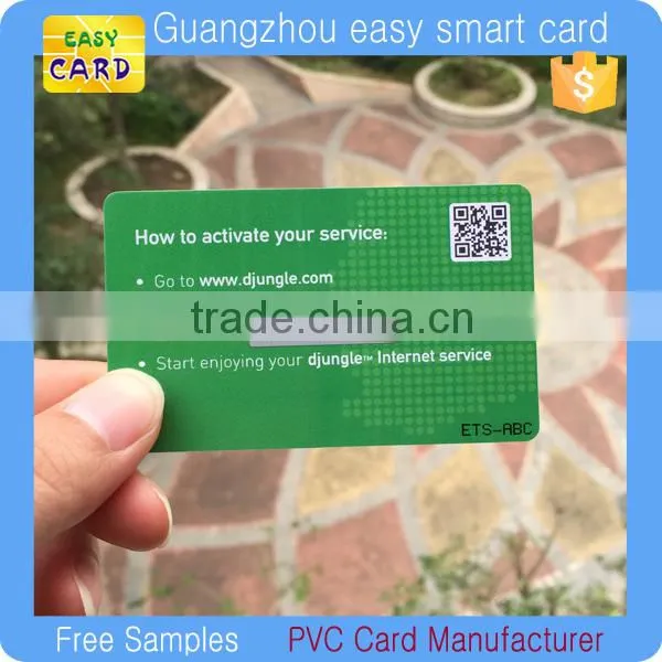 Offset Printing qr Code Pvc Business Card photo-4