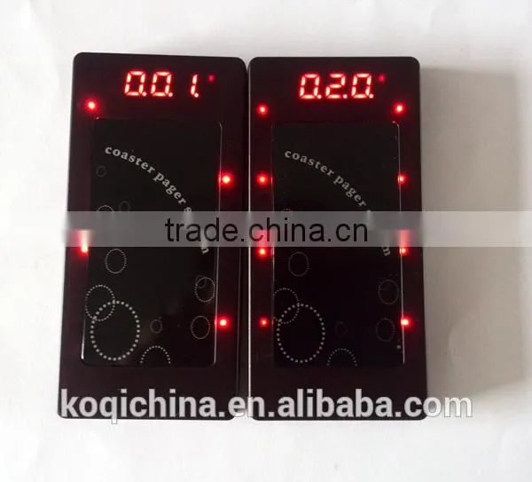 Guest Coaster Pager System for KFC Fast Food Restaurant Call Customer to Pick up Order Sound Vibration Flash photo-4