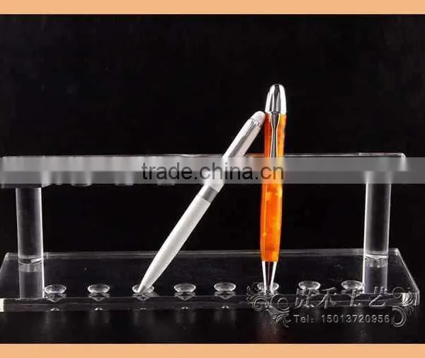 Transparent Acrylic Pen Display Rack for Office photo-6