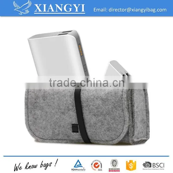 High Quality Felt Storage Bag Buggy Bag for Digital Accessories