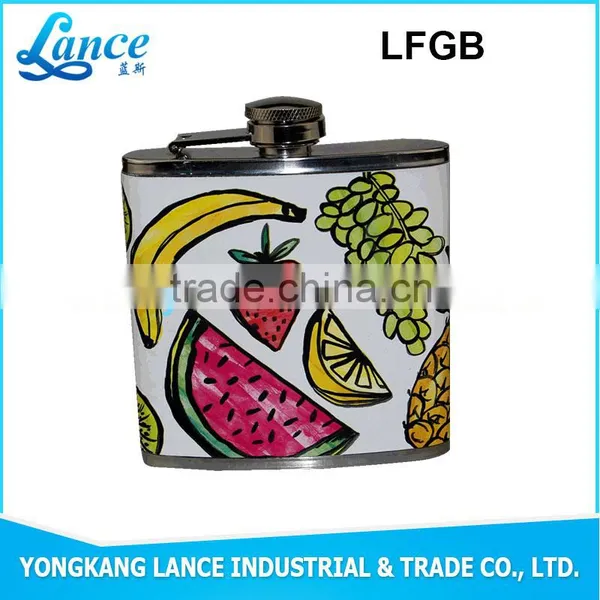 Factory Wholesale 5oz Christmas Stainless Steel Hip Flask photo-2