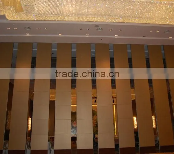 China Manufacturer Aluminium High Quality Vertical Folding Partitions for Ballrooms
