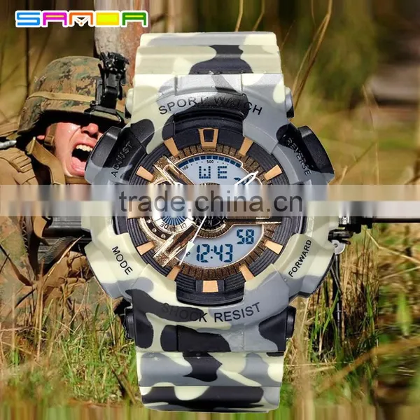 Digital-Watch Army Military Watch Male Watch Sports LED Digital Clock