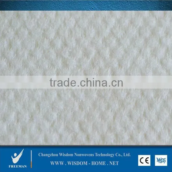 Viscose Polyester Cotton PP ES Spunlace Spunbond Thermal Bond Hot Air Through Nonwoven Fabric Rolls for Wipes Sanitary Diapers photo-2