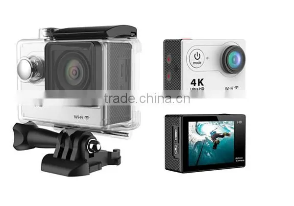 H9 HD 4k Sports DV Camera Mini 170 Degree Wide Angle Waterproof Camera With Wifi photo-3