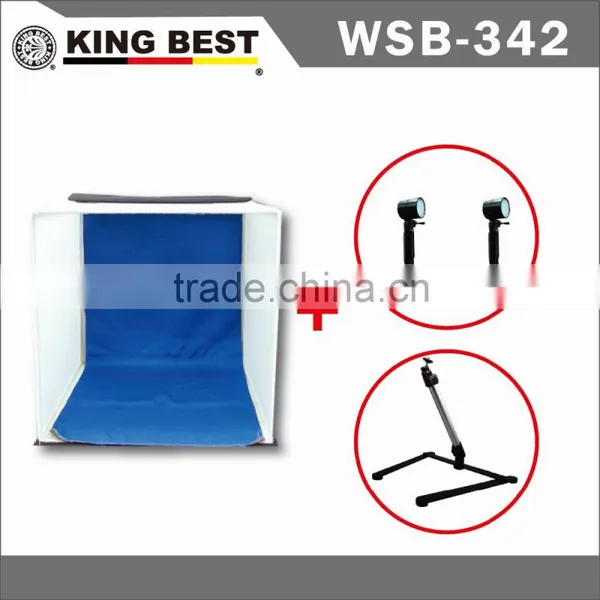 KINGBEST 40x40cm Foldable Shooting Tent Kit Photo LED Studio Shooting Tent Photo Studio Light Kit photo-3