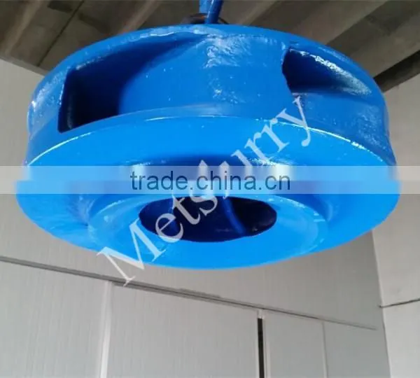Horizontal Slurry Pump Spare Parts Centrifugal Impeller photo-4