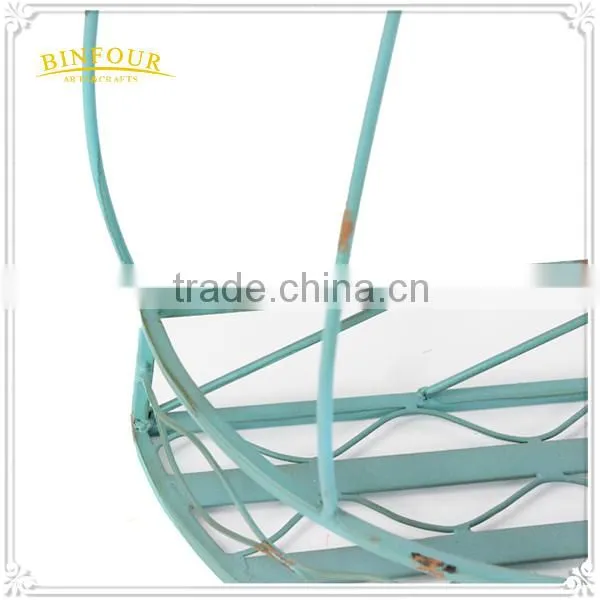 New Arrival Indoor Half Wall Deco Fruit Basket Stand in Customize Design photo-4