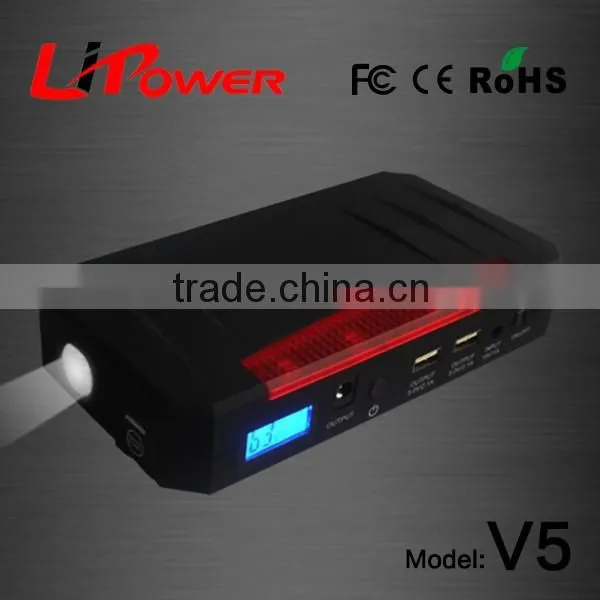 Rechargeable Capacity 20000mAh 12v Diesel Gasoline Engine Jump Starter Peak 400A Battery Charger Jump Start Booster