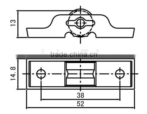 Nylon Pulleys For Sale,Sliding Window Roller photo-6