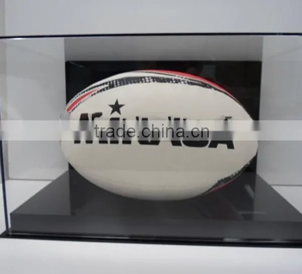Custom Acrylic Basket Display Perspex Ball Case Clear Lucite Basket Ball Box With LED Ligtht photo-6