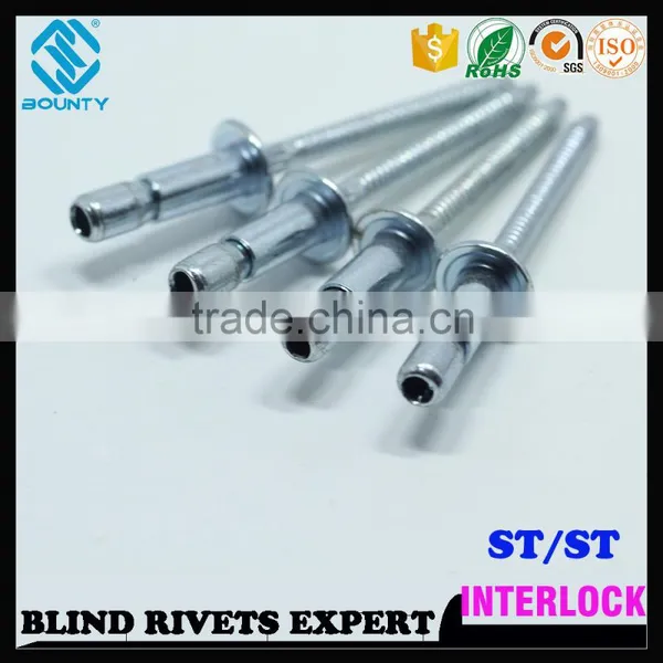 DOME HEAD STRUCTURAL INTERLOK RIVETS photo-2