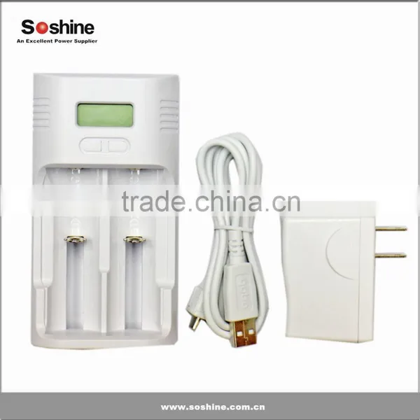 Brand New and Best Quality Soshine T2 Charger With 18650 Battery 3.7V Lithium Battery photo-3