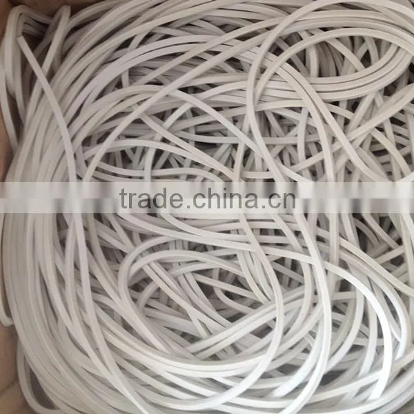 Latex elastic rubber thread for hairwear