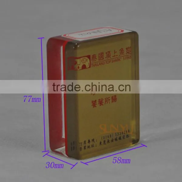 Acrylic Products Clear Printed Acrylic Cubes Blocks photo-4