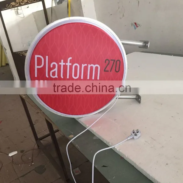 Acrylic Board With Aluminum Frame Double Side With UV Print photo-4