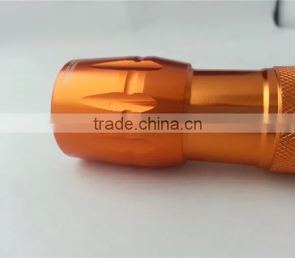 GS-8100 With White Light Aluminum Red Laser Torch Light photo-3