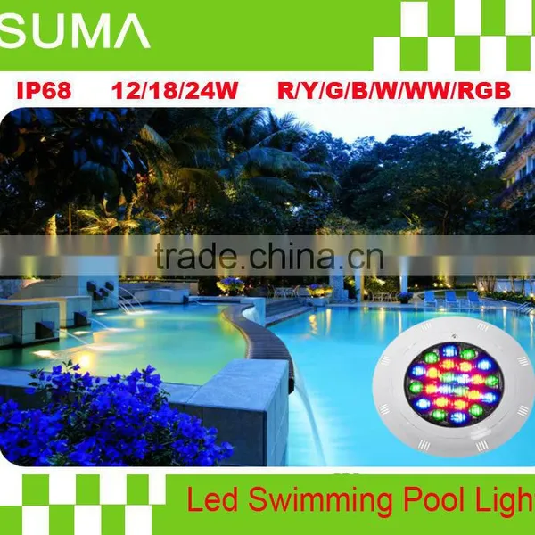 Made in China 12W 18W 24W RGB Led Underwater Light IP68