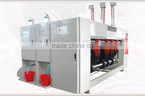 [RD-SB910-2000-2] Semi-automatic Paperboard Flexo Slotter Printing Machine With 2 Color Ink photo-3