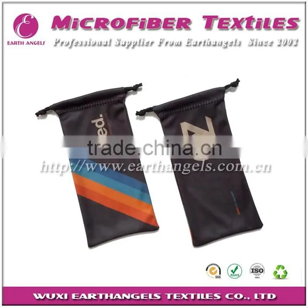 Microfiber Eyewear Lens Cleaning Cloth Pouch, Glasses Bags