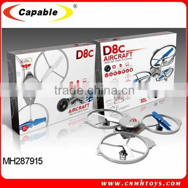 Best Quality 2.4G rc Quadcopter Intruder Ufo With Camera and Flashing Light photo-5