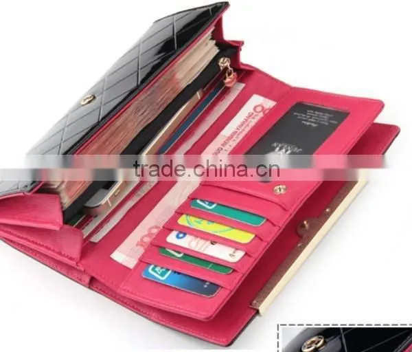 2016 Hot Selling Custom Genuineleather Wallet Leather Women Wallet photo-6