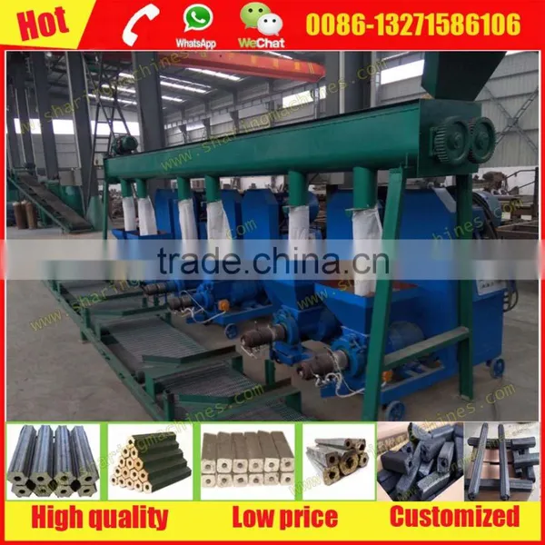 Rice Straw Husk Charcoal Briquette Making Machine photo-2