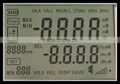 Auto meter lcd display