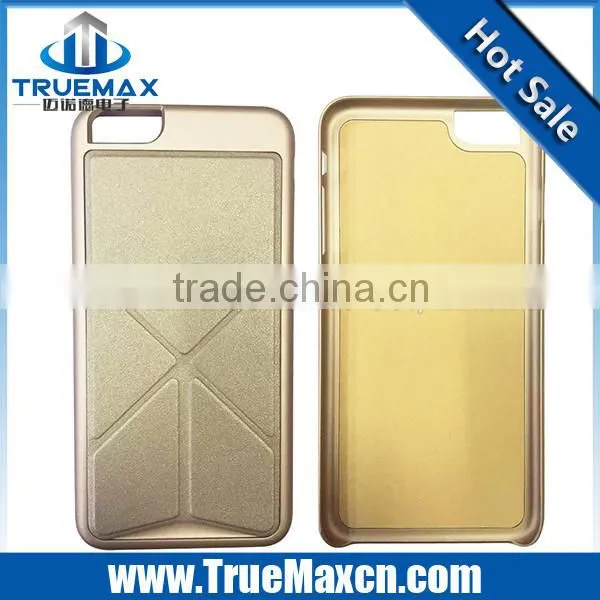 2015 New Design for IPhone 6 Colorful PC Case With Stand, Leather Cell Phone Case for IPhone 6 photo-4