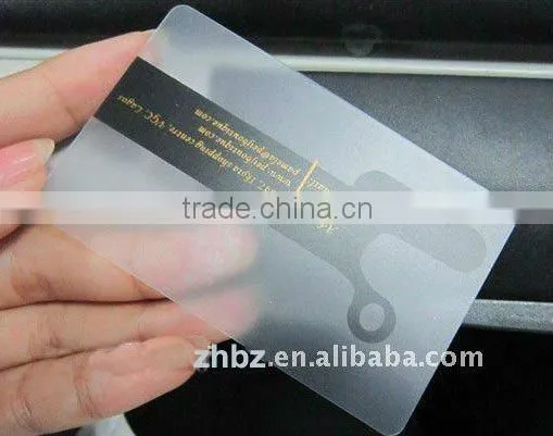 ECO-friendly VIP Plastic Card