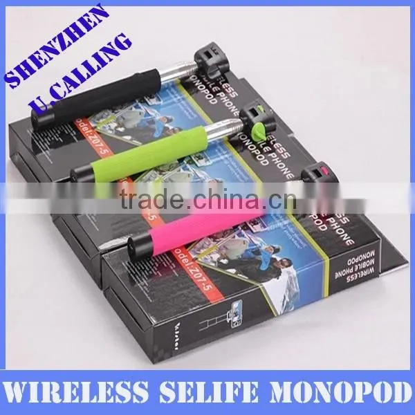 Hot Selling Wireless Bluetooth Selfie Monopod Selfile Stick For ISO And Android System photo-2