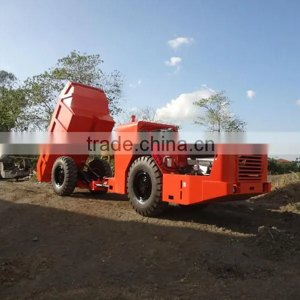 China Articulated Underground Mining Dump Truck For Medium Scale Rock Excavation photo-2