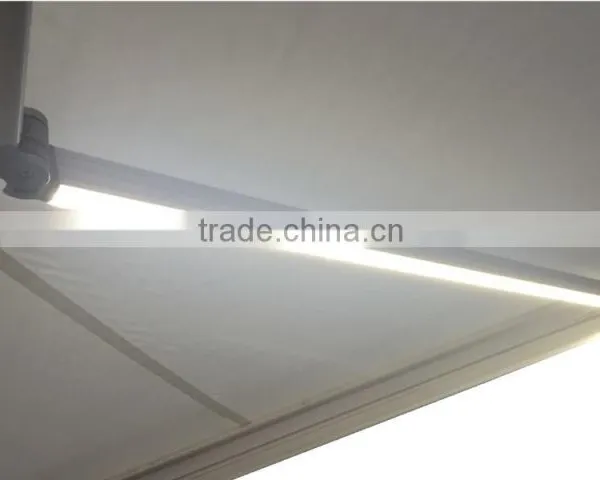 5m*2.5m-luxurious Retractable Full Cassette LED Awning photo-5