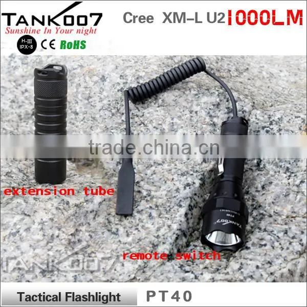 Army Torch Light 1000 Lumens Tactical Flashlight Special Flashlights Tactical PT40 photo-4