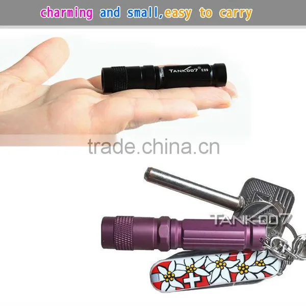 Waterproof Mini Led Flashlight TANK007 E09 Hand Led Torch photo-5