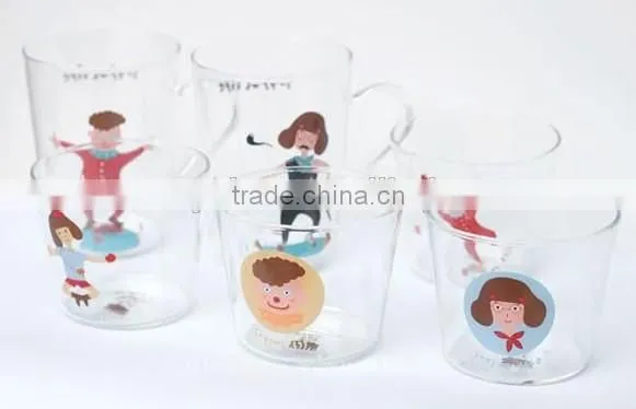 Handle Glass Cup Mug Clear Glass Coffee Mug photo-3