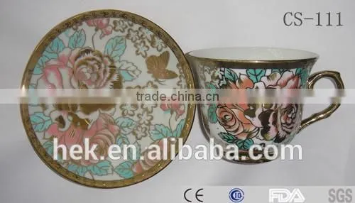 Promotional Ceramic Wholesale Colorful Cup and Saucer photo-5