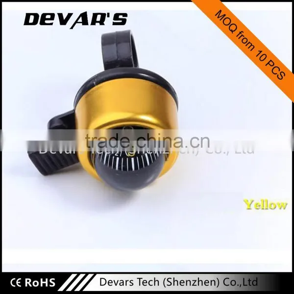 Wholesale Different Colors of Compass Small Bell LED Bicycle Front Light photo-4